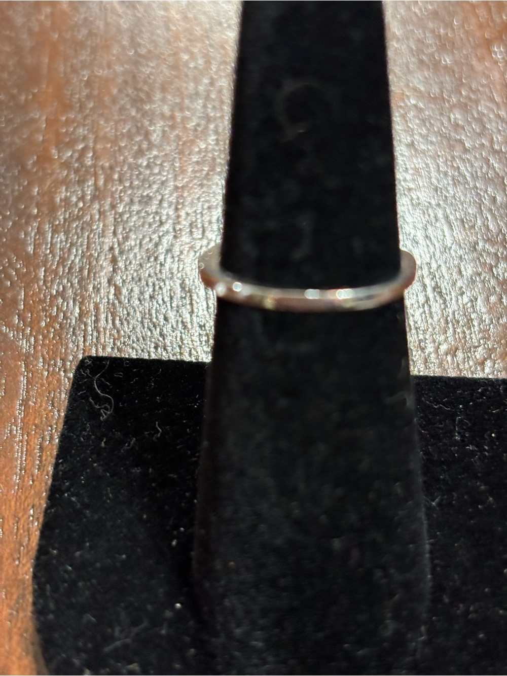 Sparkling Clear Emerald-Cut Halo Ring in Silver Tone. Size 6. - Picture 10 of 15